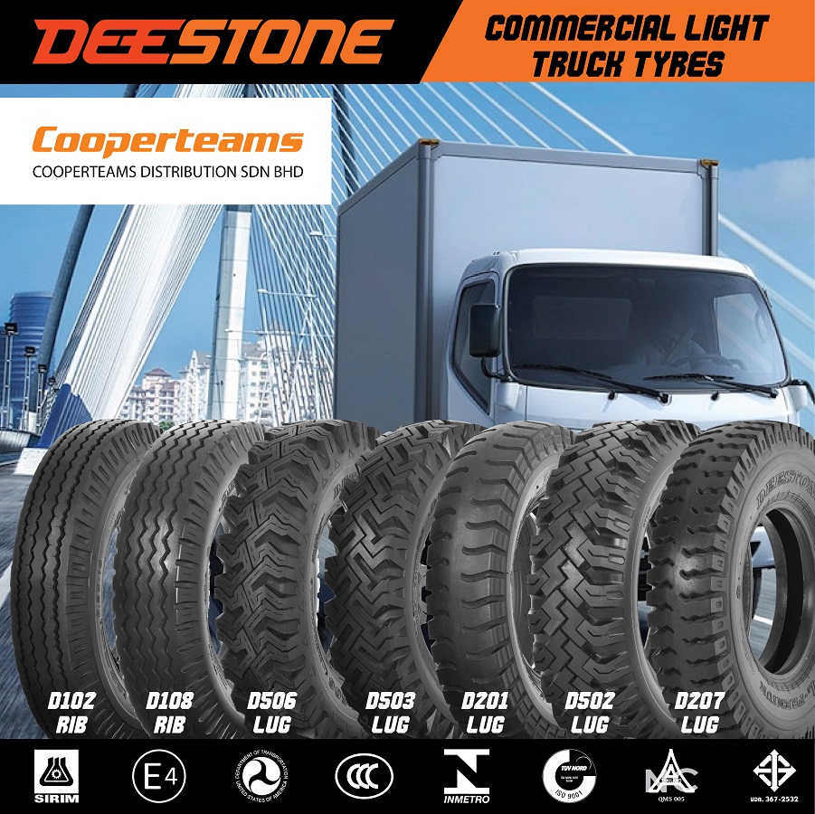 Deestone Light Truck Bias Tyre SupplierCOOPERTEAMS Malaysia